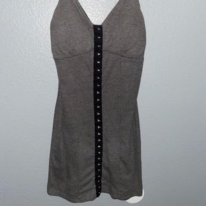 Women’s grey mini dress